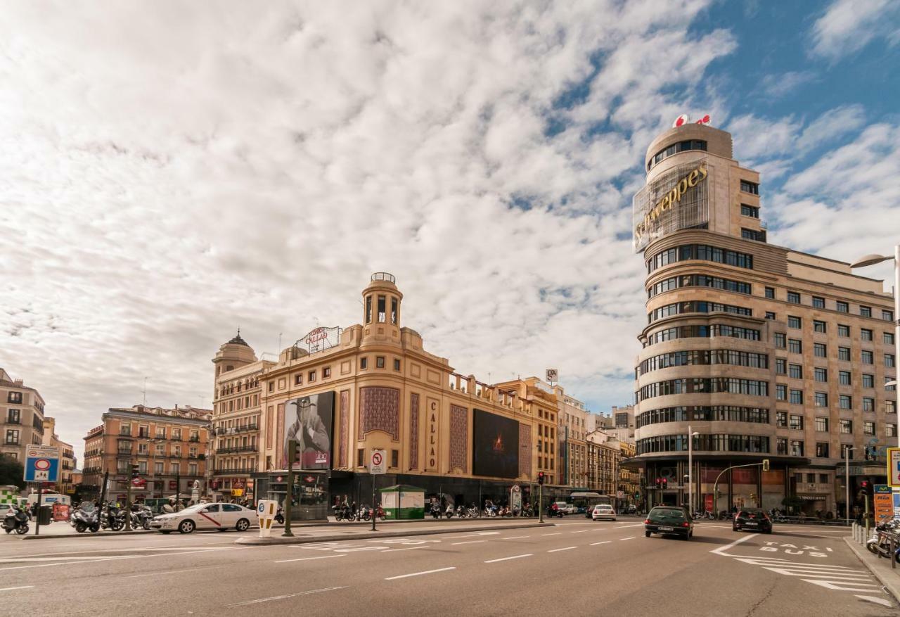 Apartment Sol Gran Via Madrid Eksteriør billede